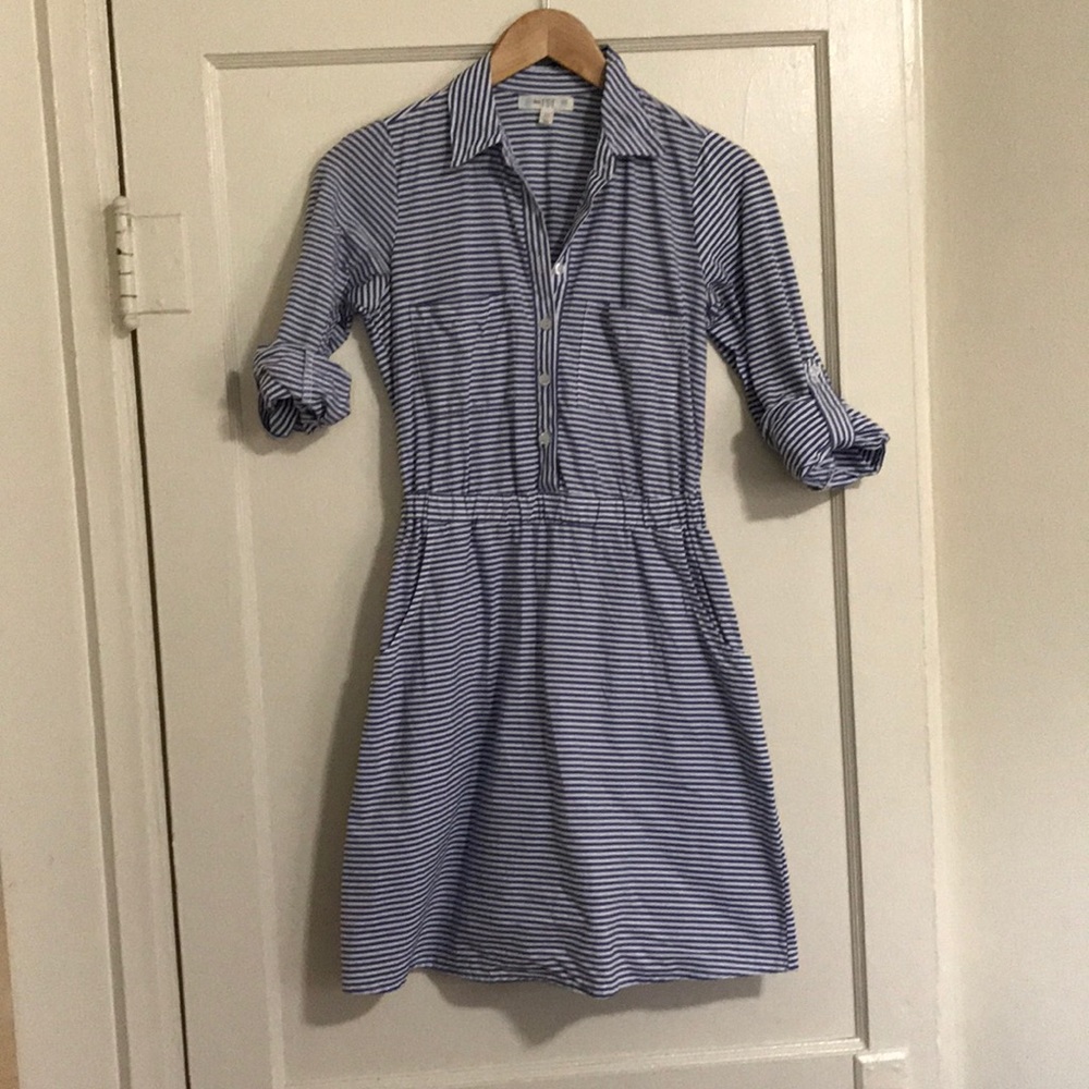 Cute striped mini dress